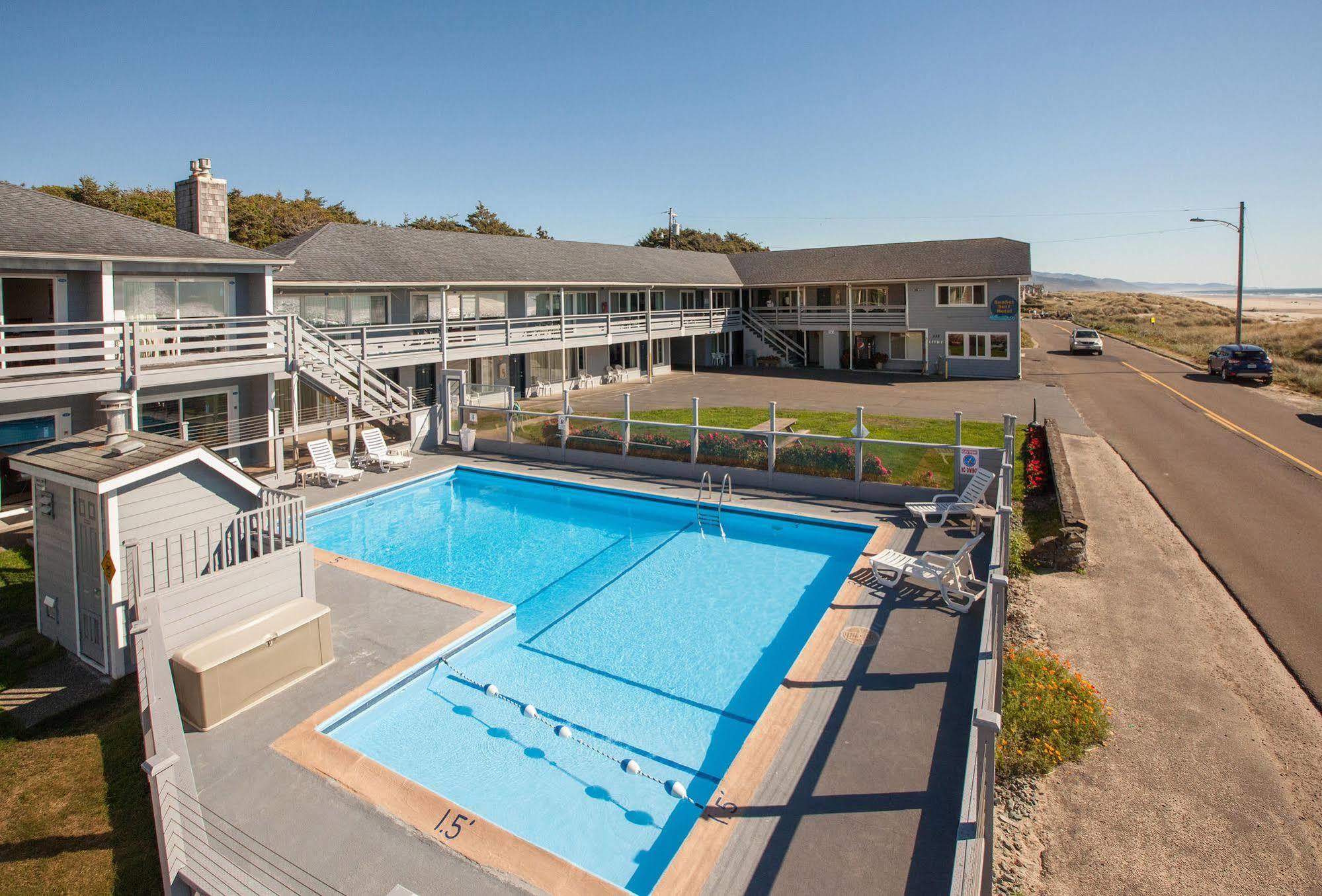 Sunset Surf Motel Manzanita Exteriör bild